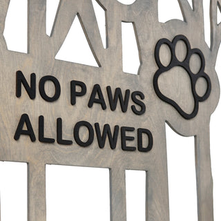 Portable Wooden Dog Stopper Gate