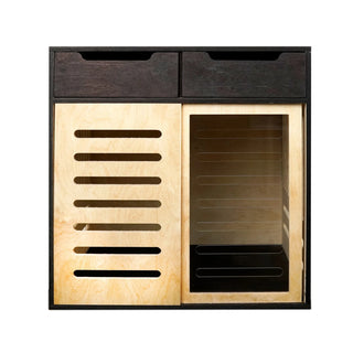 Personalized Puppy Bed with Sliding Door's