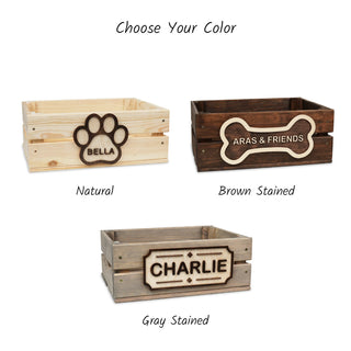Personalized Pet Toy Box