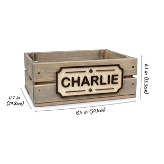 Personalized Pet Toy Box