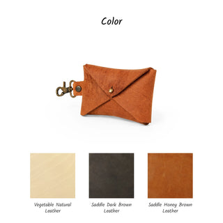 Personalized Leather Treat Bag