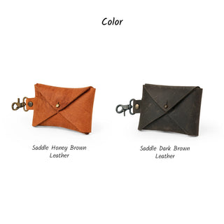 Personalized Leather Treat Bag