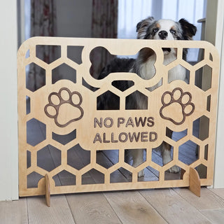 Wooden Dog Gate for Stairs
